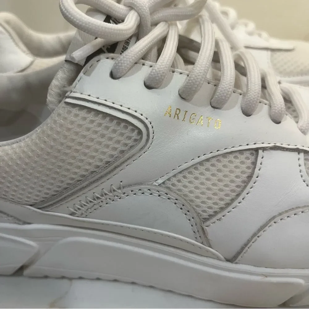 Axel Arigato White Leather Sneakers